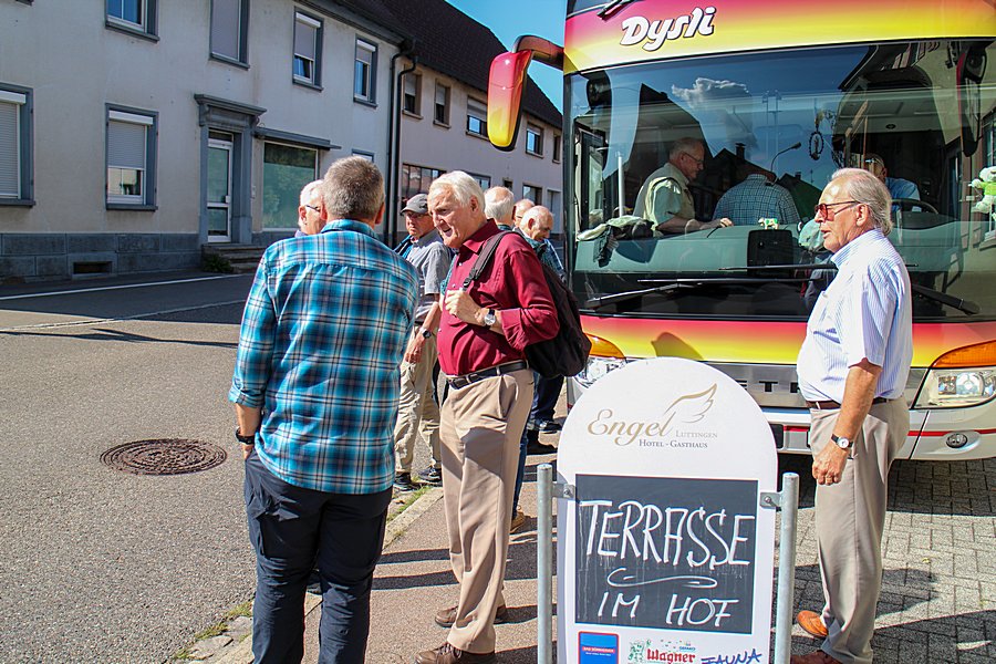 Kaffehalt im Gasthof Engel in Laufenburg-Luttingen