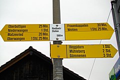 Wanderung Gäbelbachtäli